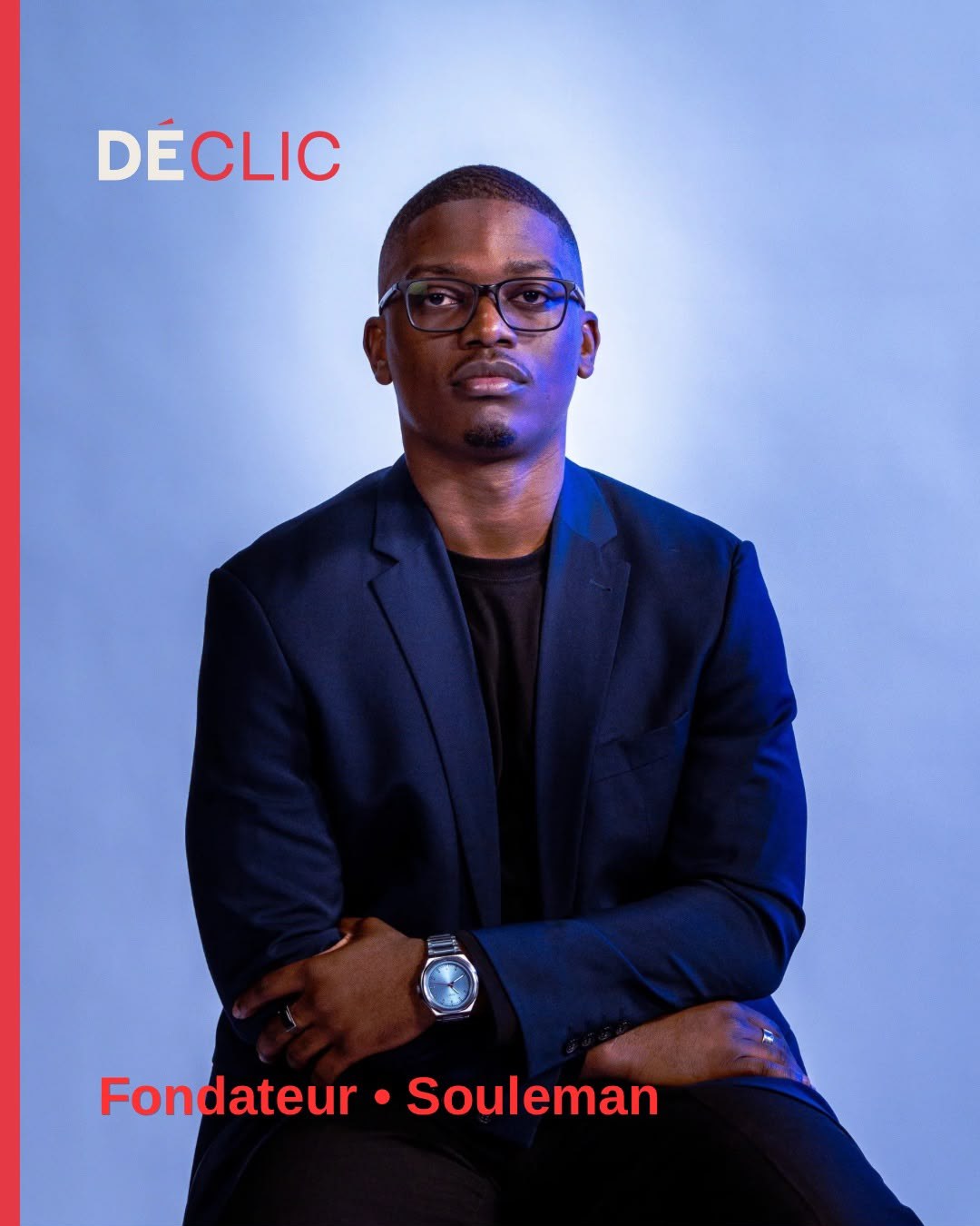Souleman, fondateur de DÉCLIC